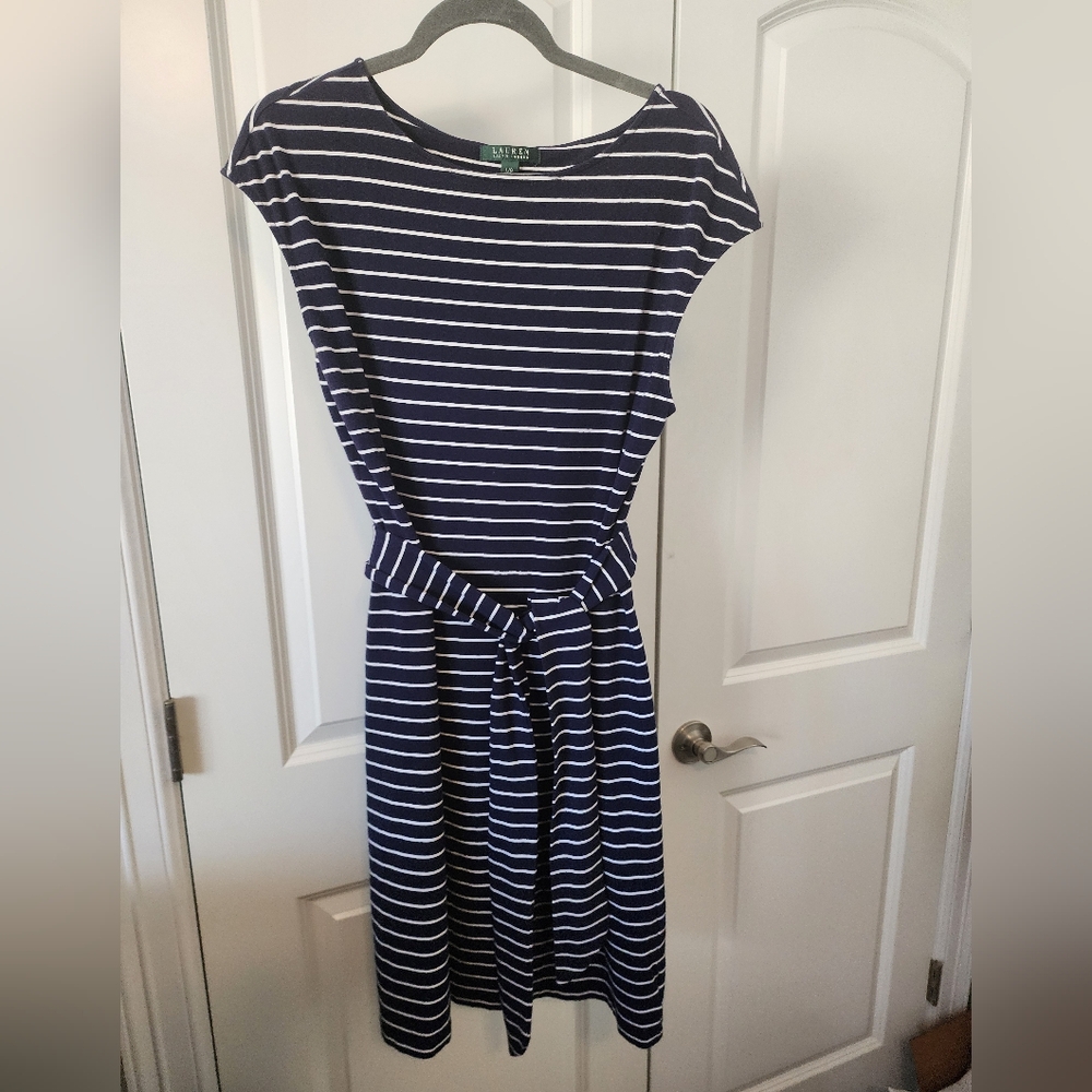 Ralph Lauren Knit Striped Dress